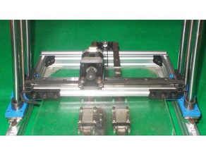 095-homemade 3d printer diy xyz axis slide linear rail actuator guide cnc laser plotter router milling printers 3d print model - Mito3D