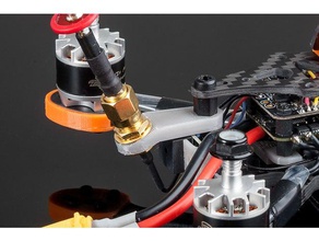 sma antenna montaggio r c i veicoli l'antenna drone fpv m3 situazione di stallo mini quadcopter 3d print model - Mito3D