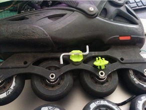 hex key holder inline skates gamma frame sport & outdoors 3d print model - Mito3D
