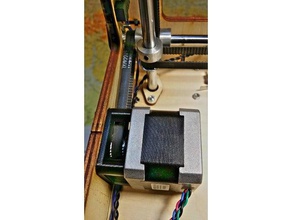 anpassbare nema 17 Schrittmotor-Abstandhalter 3d-Drucker Teile Halter spacer stepper 3d print model - Mito3D