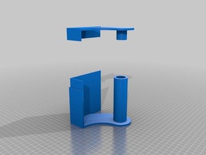 tuvalet kağıdı dağıtıcısı banyo tutucu 3d print model - Mito3D