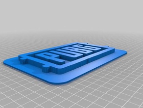 pubg thin large plate 3d printing 3d print model - Mito3D