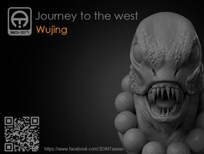 jornada para o oeste - sha wujing a arte peixe 3d print model - Mito3D