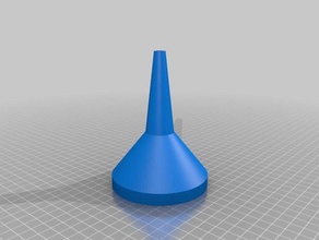 long neck funnel diy 3d print model - Mito3D