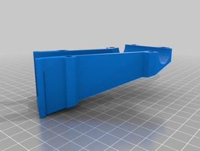 filastruder vertikale Rutsche Montage 3d print model - Mito3D
