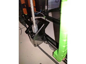 d-bot stepper-mounted z-axis endstop 3d printer parts 3d print model - Mito3D