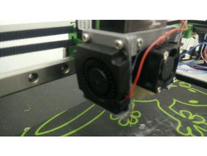 east3d parte refrigeratori blower fan di montaggio Stampante 3d parti gecko i la più fresco 3d print model - Mito3D