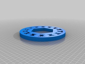 195mm cuscinetto ingranaggio w 14 pianeti parti su misura 3d print model - Mito3D