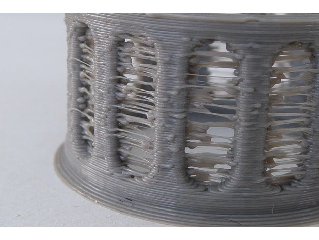 blob oozing test tower 3d printing tests calibration retraction-test torture 3D print model - Mito3D