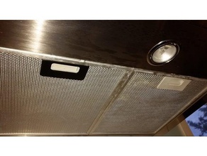 ikea campana extractora con filtro de grasa cubierta la manija cocina y comedor 3d print model - Mito3D