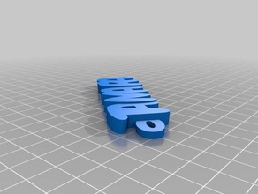 tamara llaveros personalizado 3d print model - Mito3D