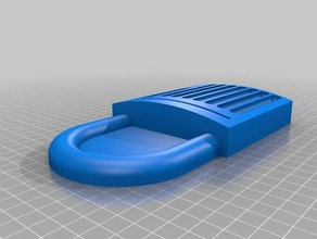 pinning tray padlock shape tools lockpicking locksport 3d print model - Mito3D