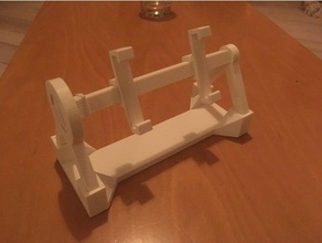 iphone 5 stand inclinabile telefono cellulare 3d print model - Mito3D