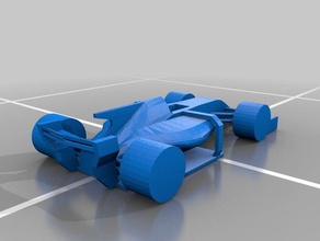 2017 formula 1 araba araç haas 3d print model - Mito3D