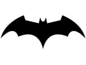 le logo de batman 3d slash 3d print model - Mito3D