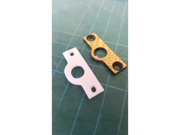 geprc leopard antenna plate replacement r c vehicles 3D print model - Mito3D