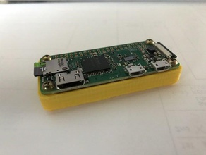 pi sıfır tampon elektronik bumper case raspberry 3d print model - Mito3D