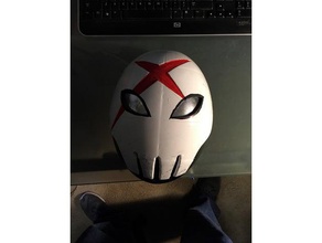 teen titans red x-Maske Kostüm anime beast boy cartoon cyborg Maske raven robin starfire Superheld supervillain gehen der Bösewicht sein 3d print model - Mito3D