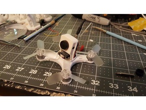 babyhawk runcam micro swift mount diy Kamera-Halterung emax 3d print model - Mito3D