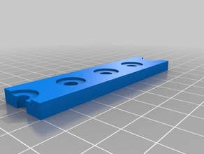 my customized plate bracket aluminium extrusion profiles misumi 2020 2040 4040 3d printer parts 3d print model - Mito3D
