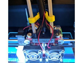 dual extruder flexion loom holder 3d printer extruders 3d print model - Mito3D