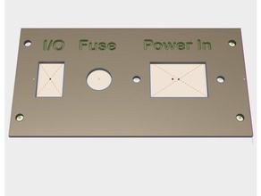 anycubic kossel power panel Imprimante 3d accessoires delta panneau électrique 3d print model - Mito3D