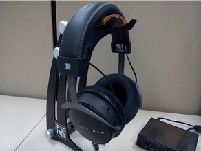 les feux de audio casque pont l'audio audiophile le d'écoute 3d print model - Mito3D