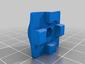 foot v-groove aluminum extrusion 3d printer parts 3d print model - Mito3D