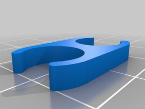 2x cavo di clip famiglia su misura 3d print model - Mito3D