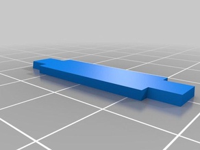 formbot t-rex 2+ y-eksen kablo zinciri 3d yazıcı parçaları 3d print model - Mito3D