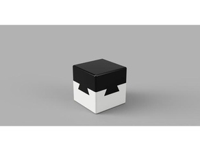 impossibile a coda di rondine box utensili & caselle Puzzle 3d cool puzzle scatola del trucco 3d print model - Mito3D