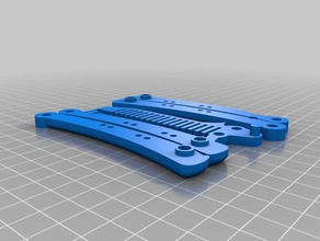 butterfly knife comb tools trainer 3d print model - Mito3D
