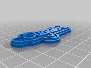 sugasini llaveros personalizado 3d print model - Mito3D