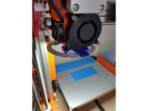 led ring tutucu prusa klon 3d yazıcı parçaları i3 mkd 3d print model - Mito3D