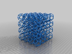 56 dodecahedrons Mathe-Kunst Dodekaeder 3d print model - Mito3D