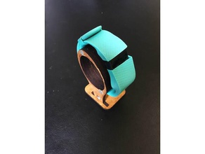 lasercut watch stand laser 3d print model - Mito3D