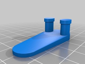 basic toothbrush holder bathroom 3d print model - Mito3D