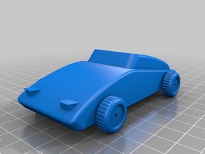 oldschool voiture de jouet jouets & jeux amusant les enfants krisp3d 3d print model - Mito3D