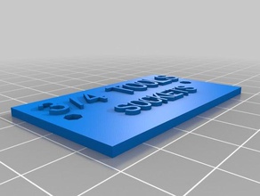 tool box plaque 1 accessories customized 3d print model - Mito3D