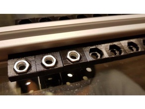 t tuerca de 20x20 serie perfiles aluminio partes perfil m5 t-tuerca 3d print model - Mito3D