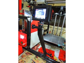 gopro-mount-extender Kamera Kamera-Halterung gopro leg extender mount mountain-bike sj9000 sjcam 3d print model - Mito3D