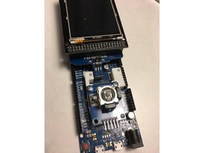 rduinoscope joystick mount diy 3d print model - Mito3D