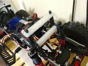 jeep rock roket bar vücut aksesuarları payanda r c araçlar 3d print model - Mito3D