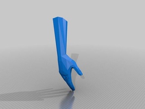 braço humano da mão 3d print model - Mito3D
