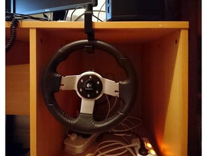 s-clamp steering wheel holder video games g27 logitech steering wheel