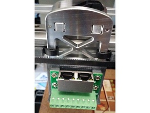 ft-5 rj45 breakout board 713 gantry 3d printer parts folgertech ft5 3d print model - Mito3D