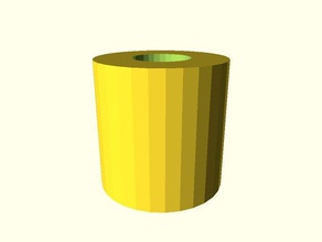 customizable plain flat washer spacer parts 3d print model - Mito3D