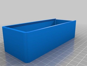 caja de cables los contenedores personalizado 3d print model - Mito3D