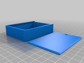 my customized round box lid 85 x 65 containers 3d print model - Mito3D