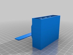 aa battery holder belt attachment 3d printing 3d print model - Mito3D